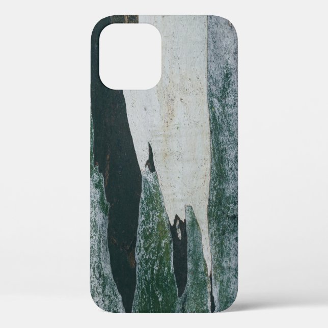 Green, black, and beige painting Case-Mate iPhone case (Back)