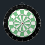 Green Black And White Dartboard<br><div class="desc">Green Black And White Dart Board</div>