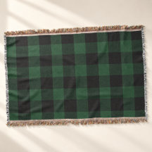Green Black Buffalo Plaid Farmhouse Christmas