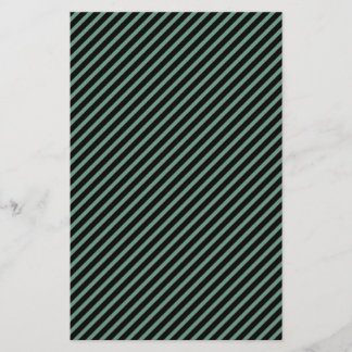 Green & Black Diagonal Stripe Soap Wrap Paper