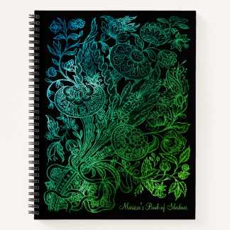 Green & Black Gothic Vintage Book of Shadows