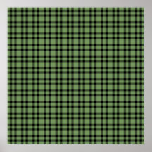 Green Black Plaid Pattern