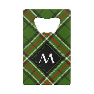 Green, Black, Red and White Tartan