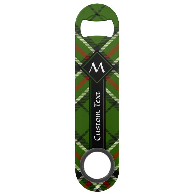 Green, Black, Red and White Tartan (Front)