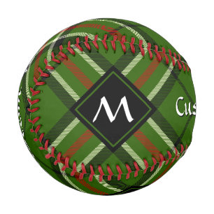 Green, Black, Red and White Tartan Baseball