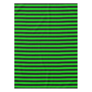 Green Black Stripes Seamless Pattern Tablecloth