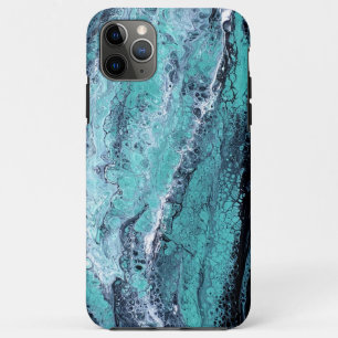 Green Black Swirl iPhone 11 Pro Max Case