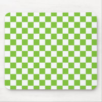 Green Black & White Chequered