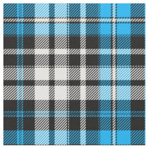 Green Black White Plaid Tartan Pattern Design  Fabric
