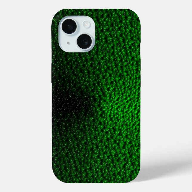 Green Blobs Case-Mate iPhone Case (Back)