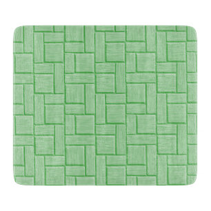 Green Block Glass Cutting Board