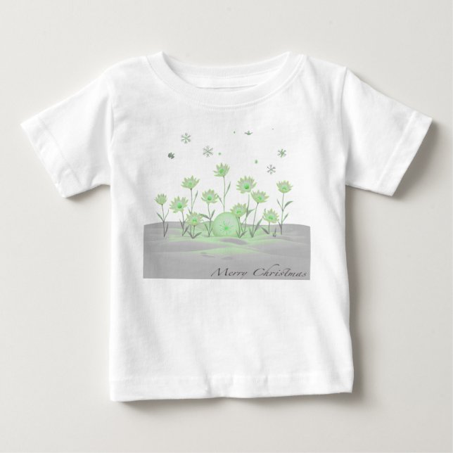 Green Bloom Garden – Fresh Spring Kids Tee (Front)