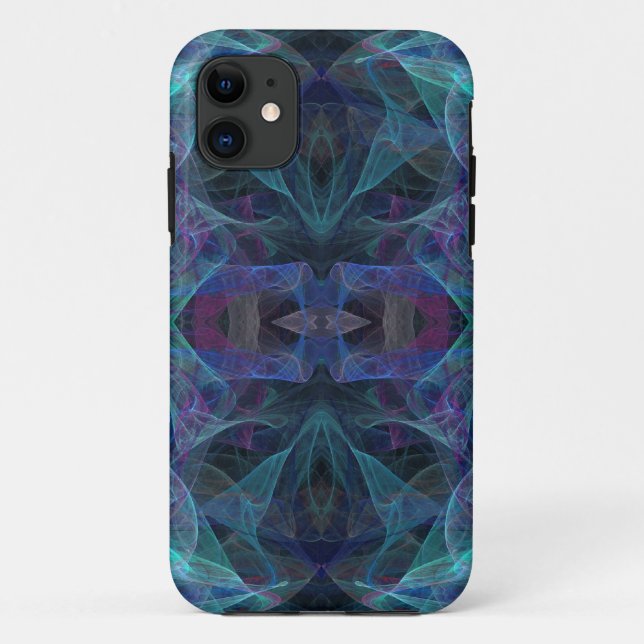 Green, Blue & Bla  iPhone 5 Case-Mate Barely There Case (Back)