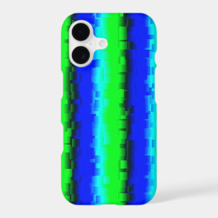 green blue black abstract rainbow pattern