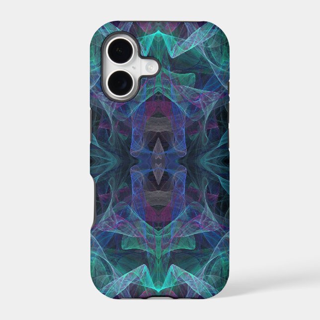 Green, Blue & Black iPhone 5 Custom Case-Mate ID (Back)