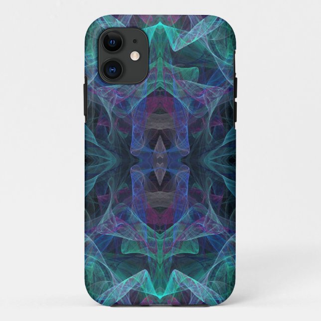 Green, Blue & Black iPhone 5 Custom Case-Mate ID Case-Mate iPhone Case (Back)