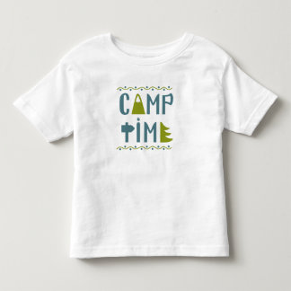 Green Blue Camp Time Nature Shirt
