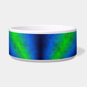 Green blue rainbow in elephantenskin leatheroptik