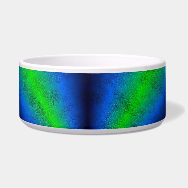 Green blue rainbow in elephantenskin leatheroptik (Front)