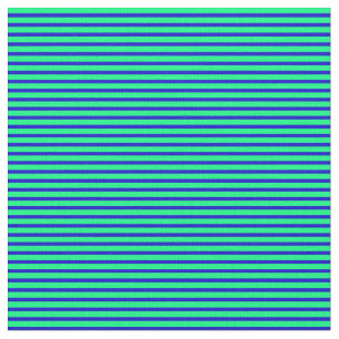 Green & Blue Striped/Lined Pattern Fabric