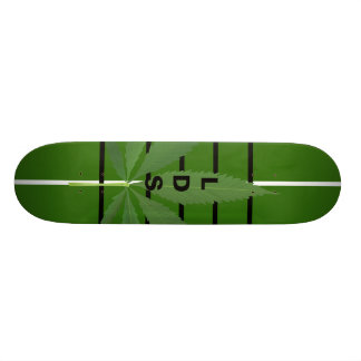 Green board LDS Skateboard
