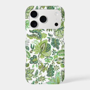 Green Boho Vintage Floral Print
