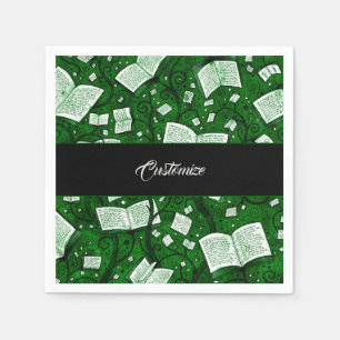 Green Book Launch Party 2 Napkin