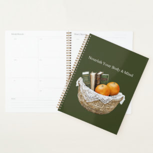 Green Books & Oranges Nourishment Planner