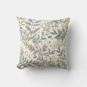 Green Botanical leaves and foliage Cushion