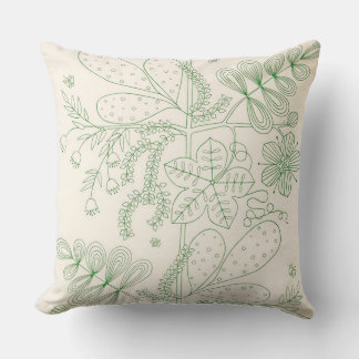 Green Botanicals Cushion