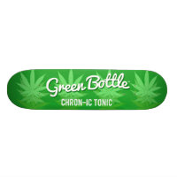 Green Bottle leaf design
