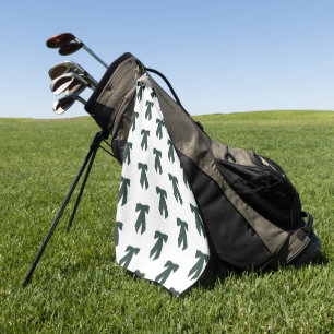 Green Bow  Golf Towel