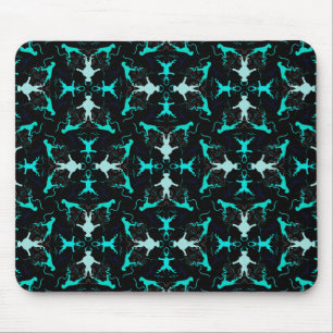 Green Boxerdogs Mouse Mat