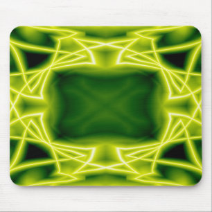 Green Boxes Mouse Mat