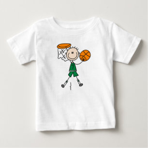 Green Boy Basketball Player t-shirts and Gifts