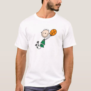 Green Boys Basketball Shirt
