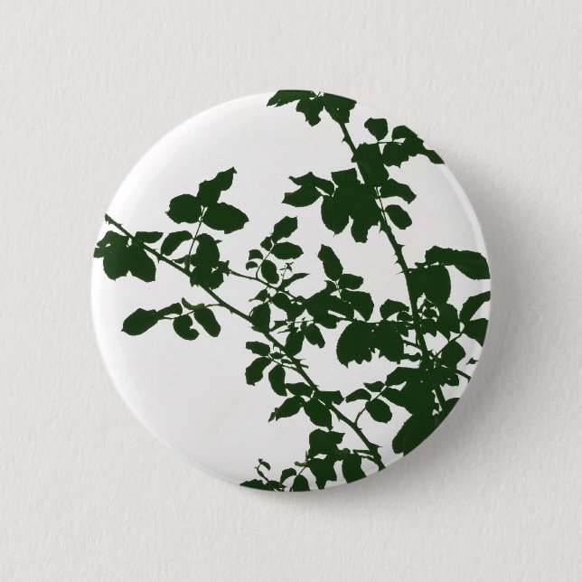 Green Branches Button (Front)
