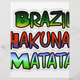 Green Brazil Hakuna Matata Gifts