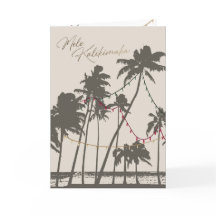 Green & Bright, Mele Kalikimaka Holiday Card