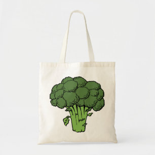 Green Broccoli Tote Bag