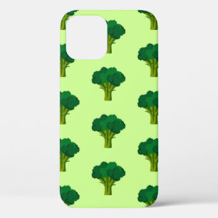 Green Broccoli Vegetable Healthy Eating Veggie iPhone 12 Case