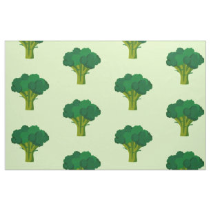 Green Broccoli Vegetable Healthy Eating Veggie Fabric