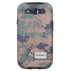 Green, Brown and Black  Digital Camouflage