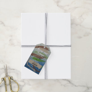 Green, Brown & Beige Always and Forever Gift Tags