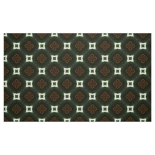 Green Brown Custom Fabric by the yard (Fat Quarter)