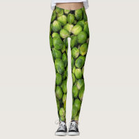 Green Brussels Sprouts Pattern Funny Vegetable