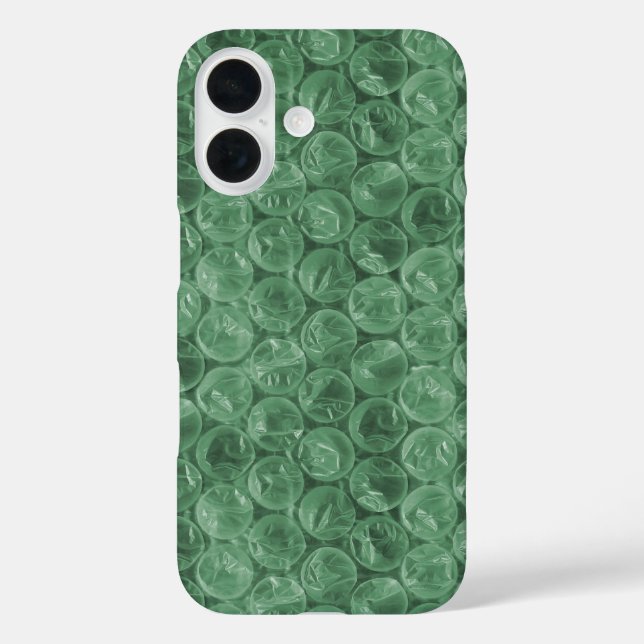 Green bubble wrap pattern Case-Mate iPhone case (Back)