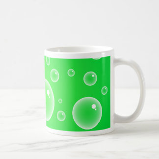 Green Bubbles Coffee Mug