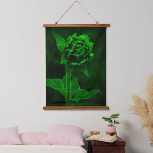 "Green Bud" Hanging Tapestry