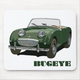 Green Bugeye Mouse Mat